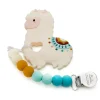Loulou LOLLIPOP Toys For 0-12 Months|Gift For Baby*Llama Teether Set With Clip