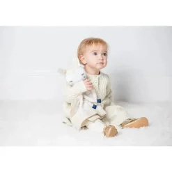 Lulujo Baby Lovies, Security Blankets & Blankies*Lulujo - Llama Cotton Muslin Lovie
