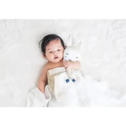 Lulujo Baby Lovies, Security Blankets & Blankies*Lulujo - Llama Cotton Muslin Lovie