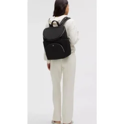 Lululemon Diaper Backpacks*- New Parent Backpack 17L - Black/Sheer Oak