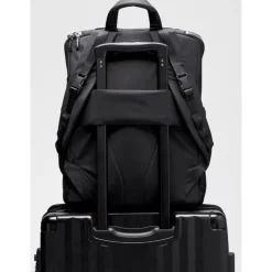 Lululemon Diaper Backpacks*- New Parent Backpack 17L - Black/Sheer Oak