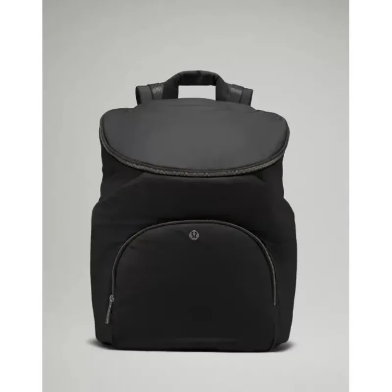 Lululemon Diaper Backpacks*- New Parent Backpack 17L, Black/Silver Drop