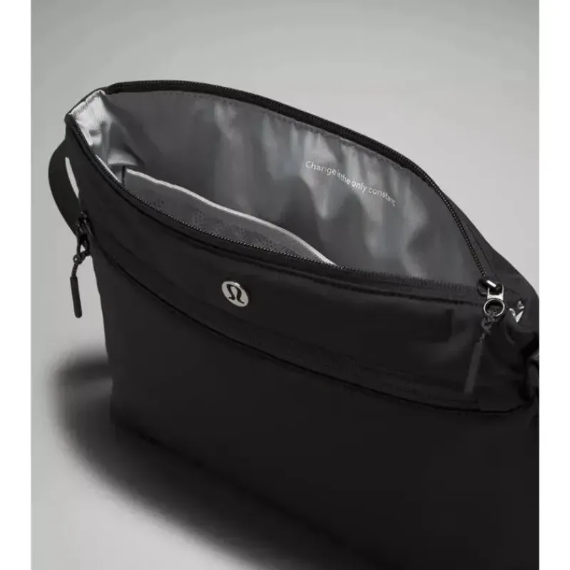 Lululemon Diaper Backpacks*- New Parent Backpack 17L, Black/Silver Drop