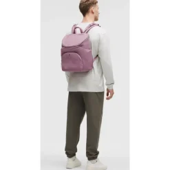 Lululemon Diaper Backpacks*- New Parent Backpack 17L, Lavender Lux/Sheer Oak