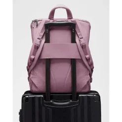 Lululemon Diaper Backpacks*- New Parent Backpack 17L, Lavender Lux/Sheer Oak