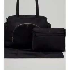 Lululemon Tote Bags*- New Parent Tote Bag 20L - Black/Silver Drop