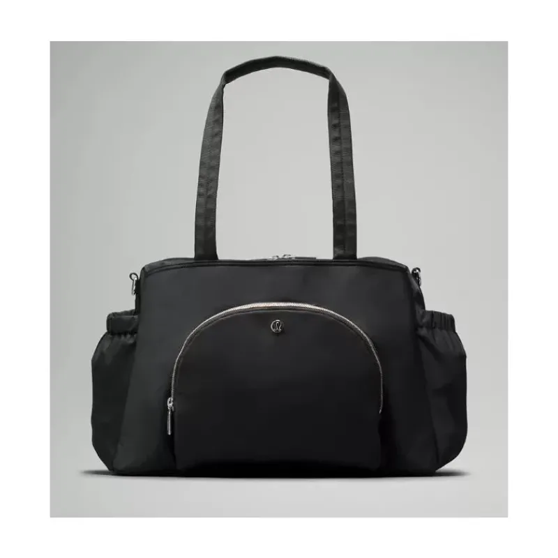Lululemon Tote Bags*- New Parent Tote Bag 20L, Black/Silver Drop