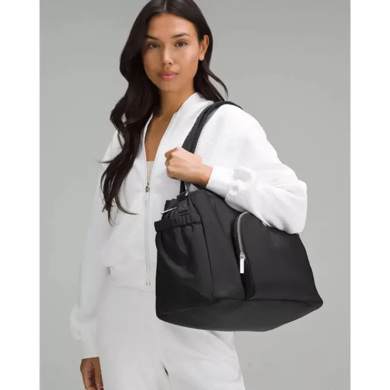 Lululemon Tote Bags*- New Parent Tote Bag 20L, Black/Silver Drop