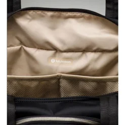 Lululemon Tote Bags*- New Parent Tote Bag 20L, Black/Silver Drop
