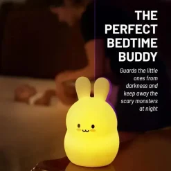 LumieWorld Easter|Lighting*- Lumipets, Kids Night Light, Play Music, Bunny Rabbit