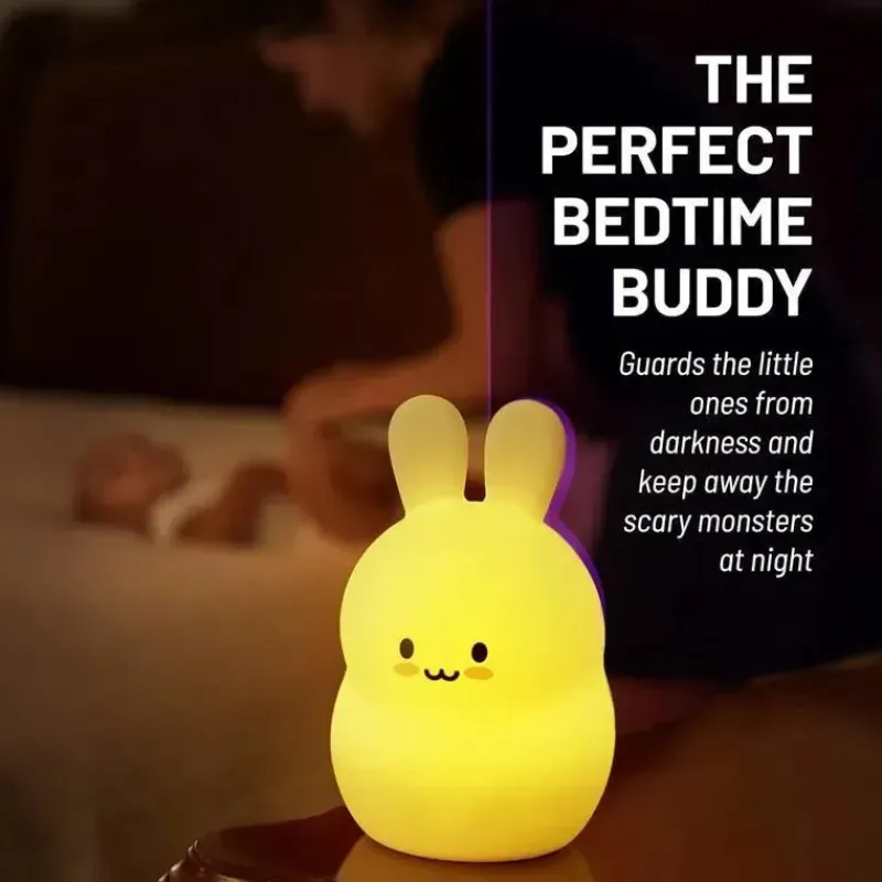 LumieWorld Easter|Lighting*- Lumipets, Kids Night Light, Play Music, Bunny Rabbit