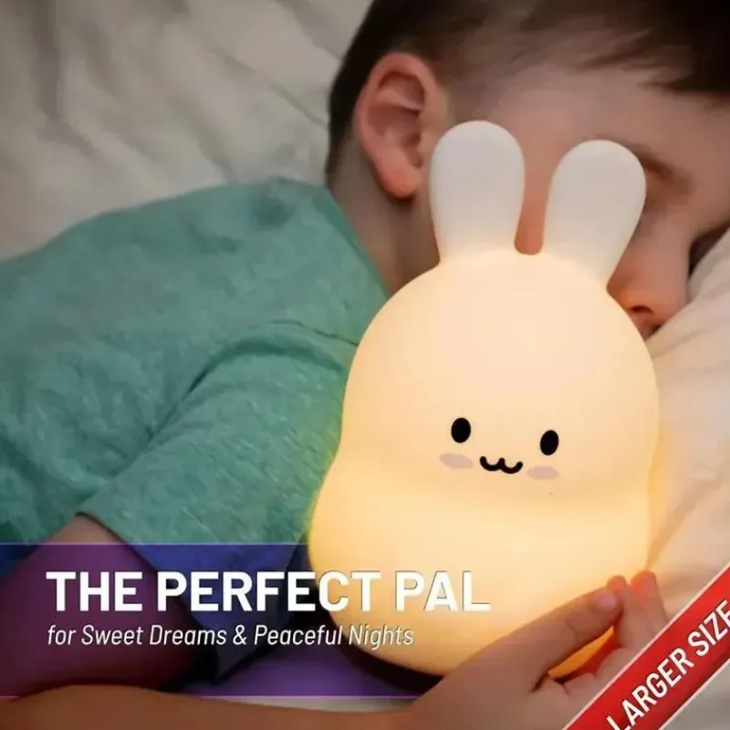 LumieWorld Easter|Lighting*- Lumipets, Kids Night Light, Play Music, Bunny Rabbit