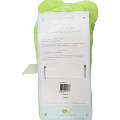 Baby Vision Baby Bath Towels*Luvable Friends Animal Face Hooded Woven Terry Baby Towel, Frog