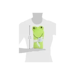 Baby Vision Baby Bath Towels*Luvable Friends Animal Face Hooded Woven Terry Baby Towel, Frog