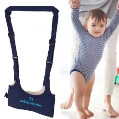 MacroBaby Cool Baby Products*- Adjustable Length Baby & Toddler Belt Walking Wings, Navy Blue