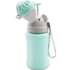 MacroBaby Cool Baby Products|Potty Training*- Boy Portable Elephant Leakproof Urinal Emergency Toilet Pee Bottle Cup Jar