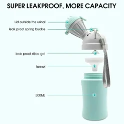 MacroBaby Cool Baby Products|Potty Training*- Boy Portable Elephant Leakproof Urinal Emergency Toilet Pee Bottle Cup Jar