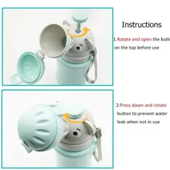 MacroBaby Cool Baby Products|Potty Training*- Boy Portable Elephant Leakproof Urinal Emergency Toilet Pee Bottle Cup Jar