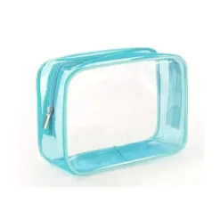 Kids MacroBaby Kids Bags & Backpacks*- Clear Zipper Pencil Storage Bag, Blue