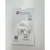 MacroBaby Baby Hair Accessories*- Hair Bow Mini, White