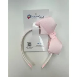 MacroBaby Baby Hair Accessories*- Headband Arc, Light Pink