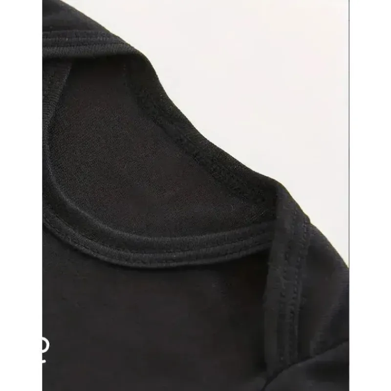 MacroBaby Baby Onesies & Bodysuits*- Me+Mommy=One Broke Daddy Short Sleeve Onesie, Black