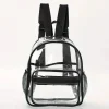 Kids MacroBaby Kids Bags & Backpacks*- Mini Waterproof Transparent Black School Backpack
