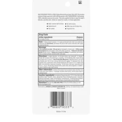 MacroBaby Sun Care*- Neutrogena Pure & Free Baby Mineral Sunscreen Stick with Broad Spectrum SPF 50 & Zinc Oxide