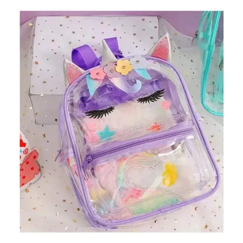 Kids MacroBaby Kids Bags & Backpacks*- Purple Summer Waterproof Unicorn Backpack