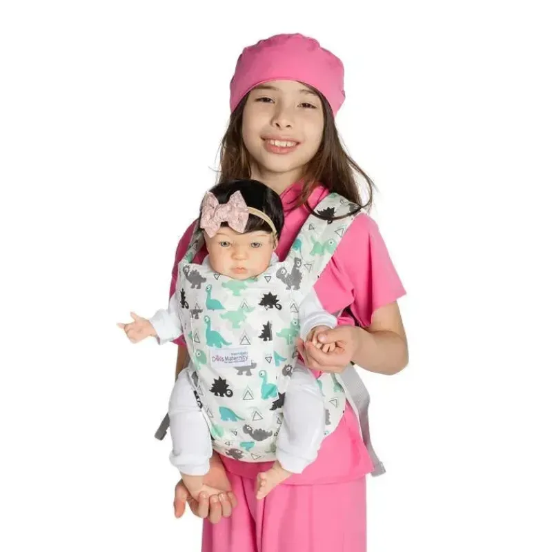 MacroBaby Dolls Accessories|Dolls*Doll's Maternity Doll Carrier, Dinosaur