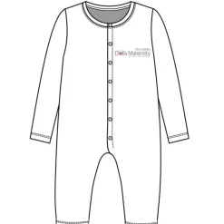 MacroBaby Dolls Accessories|Dolls*Doll's Maternity - White Long Sleeve Baby Romper