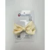 MacroBaby Baby Hair Accessories*- Hair Bow Medium, Cream