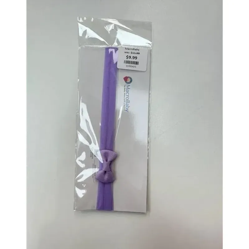 MacroBaby Baby Hair Accessories*MacroBsby - Headband Baby, Purple
