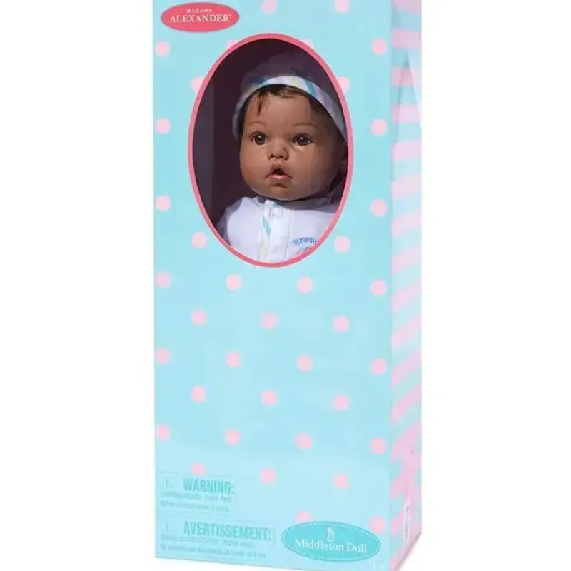 Madame Alexander Dolls|Gifts Over $100*- Baby Face Medium Skin Tone Brown Eyes/Black Hair 19