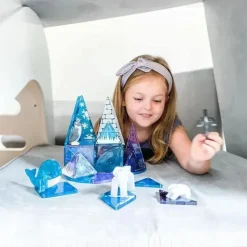 Kids Magnatiles Gift For Kids*- Arctic Animals 25-Piece Magnetic Construction Set