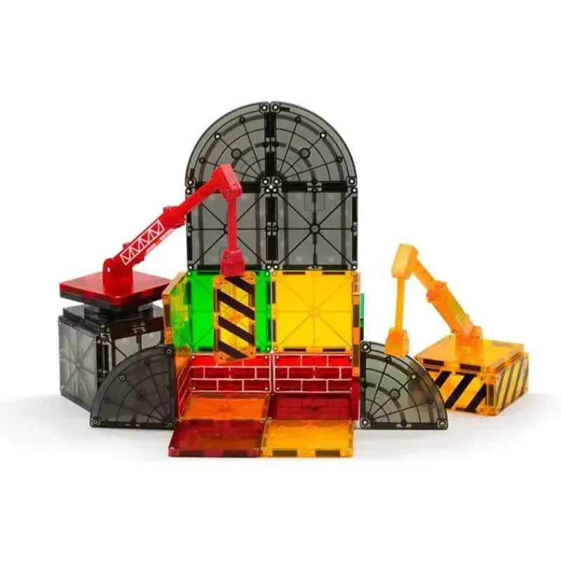 Kids Magnatiles Gift For Kids*- Builder 32-Piece Magnetic Construction Set