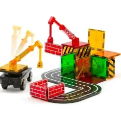 Kids Magnatiles Gift For Kids*- Builder 32-Piece Magnetic Construction Set