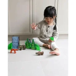 Kids Magnatiles Gift For Kids*- Forest Animals 25-Piece Magnetic Construction Set