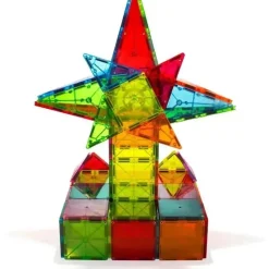 Kids Magnatiles Gift For Kids*- Metropolis 110-Piece Magnetic Construction Set