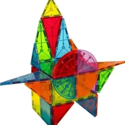 Kids Magnatiles Gift For Kids*- Metropolis 110-Piece Magnetic Construction Set