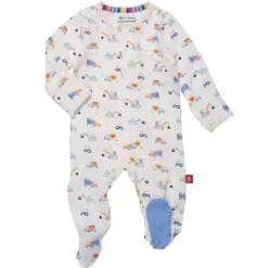 Magnetic Me Baby Sleepwear*- Baby Boy Can You Dig It Footie