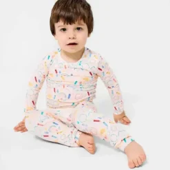 Magnetic Me Baby Sleepwear*Magnificent Baby - Doodle Pop Pajama Long Sleeve Set