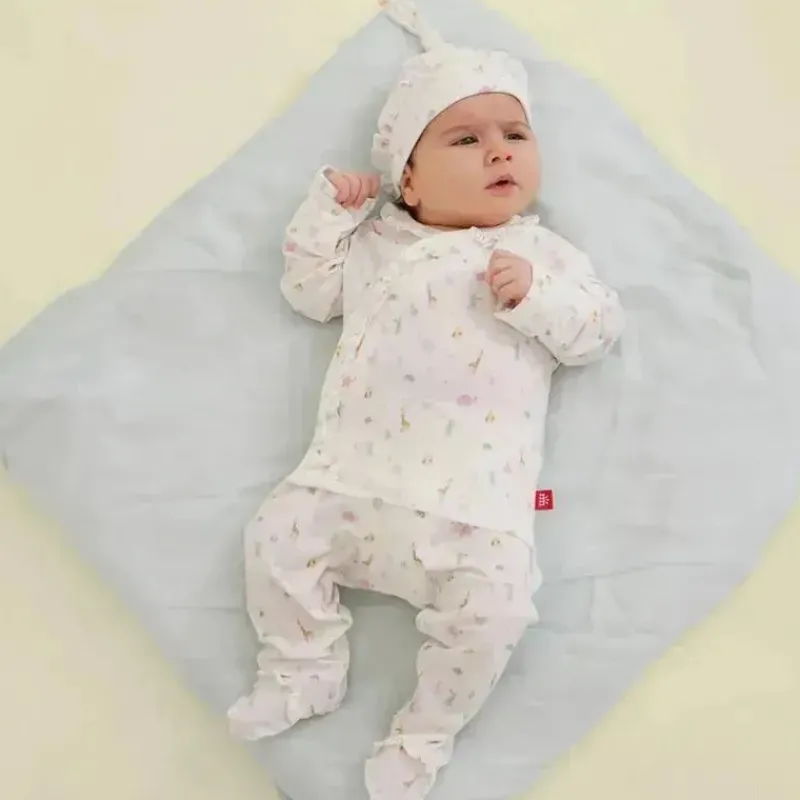 Magnetic Me Baby Sleepwear*Magnificent Baby - Pink Little Bitty Pretty One Kimono Set