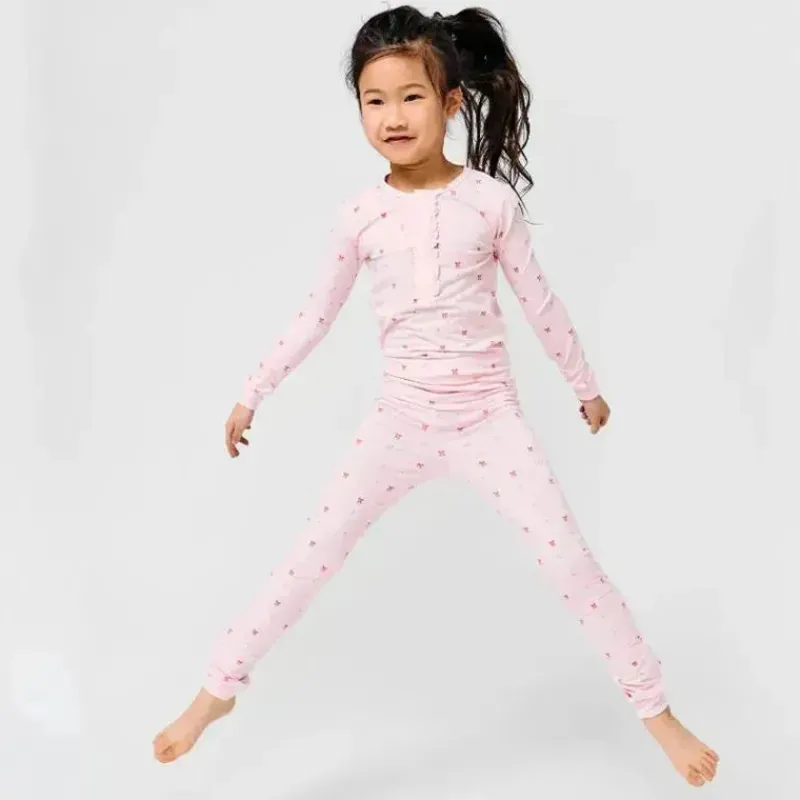 Magnetic Me Baby Sleepwear*Magnificent Baby - Swan Of A Kind Bamboo Long Sleeve Pajama