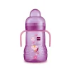 Mam Straw, Sippy & Training Cups|Dishes, Utensils & Food Containers*- Girl Trainer Cup 8Oz, Pink, 4M+