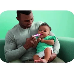 Mam Oral & Nasal Care*3+ Months Massaging Baby Toothbrush, Gum Cleaner and Massager - Pink