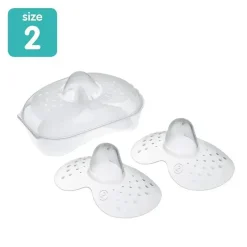 Mam Nipple Protector*- 2Pk Breastfeeding Nipple Shields, 23mm