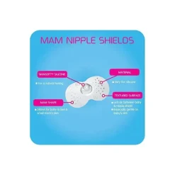 Mam Nipple Protector*- 2Pk Breastfeeding Nipple Shields, 23mm