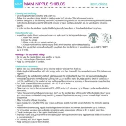 Mam Nipple Protector*- 2Pk Breastfeeding Nipple Shields, 23mm