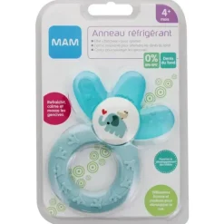 Mam Toys For 0-12 Months|Gift For Baby*Cooler Teether 4M+, Colors May Vary, 1-Pack